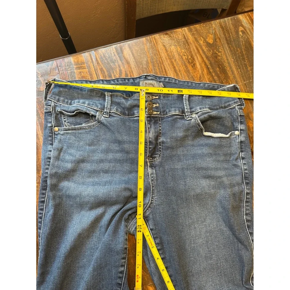 Torrid Super Soft Jeggings‎ Womens 18S Medium Wash High Rise Skinny Jeans Denim